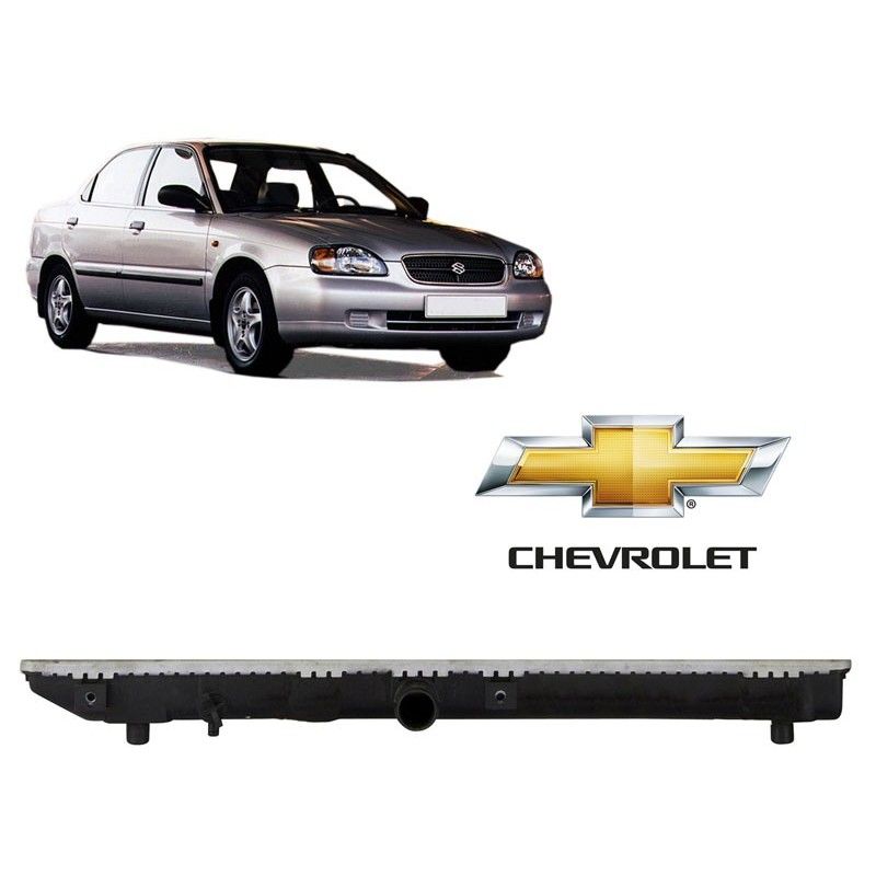 Tanque Cajera Radiador Chevrolet Esteem S 1996 - 2000