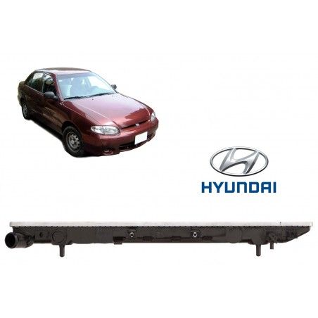 Tanque Cajera Radiador Hyundai Accent S 2002 - 2005
