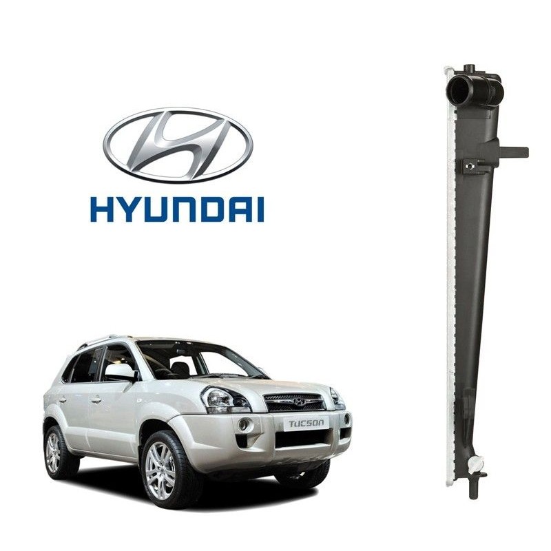 Tanque Radiador Ent. Hyundai Tucson (47.2X4.7) (Lisa) |COP|