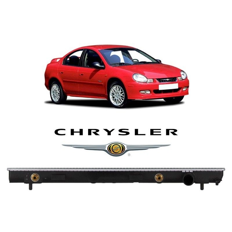 Tanque Radiador Sal. Chrysler Neon 00 M/Copil (66X5) |INF|